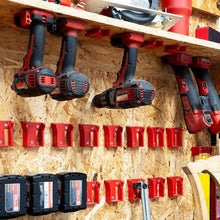 Load image into Gallery viewer, Support pour batteries Milwaukee M18
