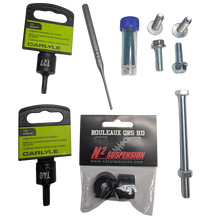 Charger l'image dans la galerie, Ensemble Rouleaux QRS HD &amp; outils pour Ski-Doo 2008 à 2026.
