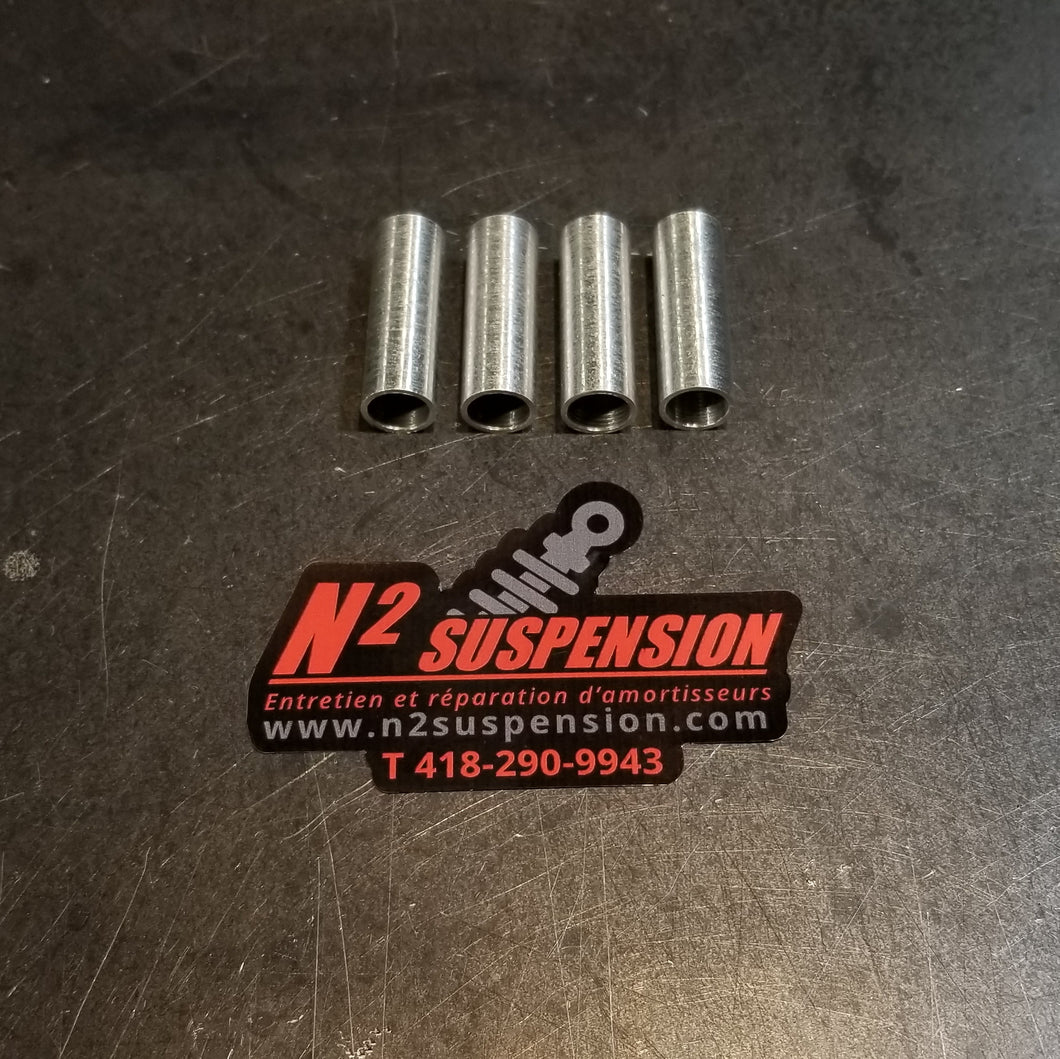 Kit 4X bushing adapter for kyb 10mm to 8mm