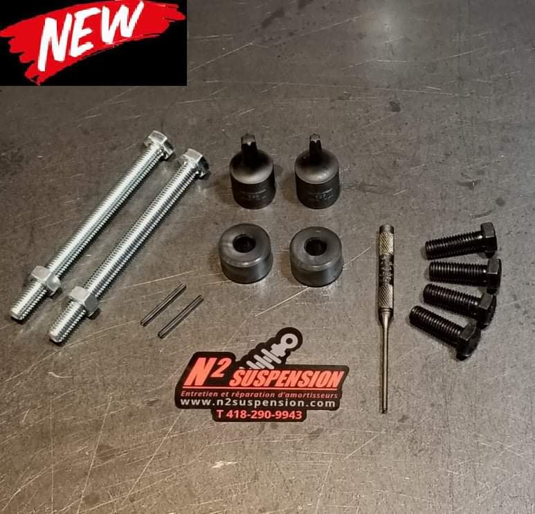 HD QRS Rollers & Tools Kit for SkiDoo 2008 to 2022 N2SUSPENSION tps