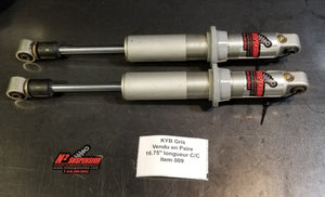 Kyb front shock absorbers for Ski-Doo 16.75'' c/c item 009